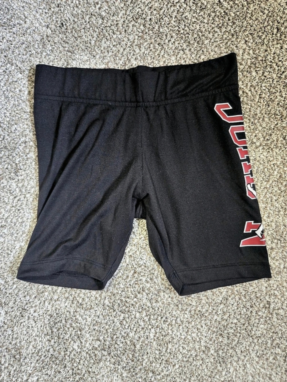 Jordan Jumpman Girls Athletic Shorts Black & Red Like New
